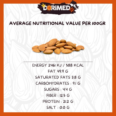 Amandes Décortiquées 1kg