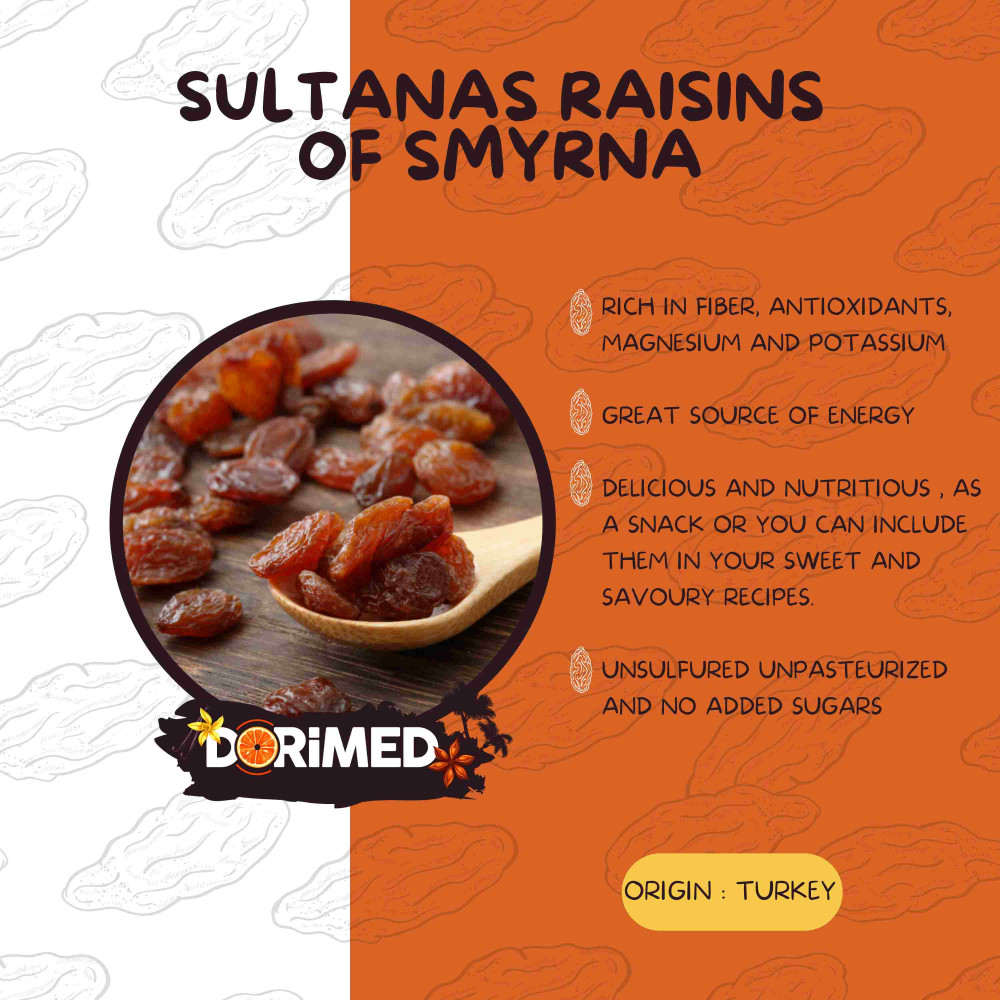 Raisins secs Sultana, 1 kg