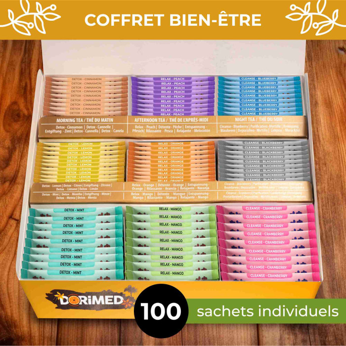 9 Boites de Thé de 100 sachets (9*100)